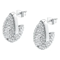 Orecchini|Orecchini In Acciaio<Trussardi ORECCHINI T-ROUND - TJAYF16