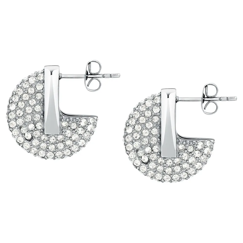 Orecchini|Orecchini In Acciaio<Trussardi ORECCHINI T-ROUND - TJAYF16