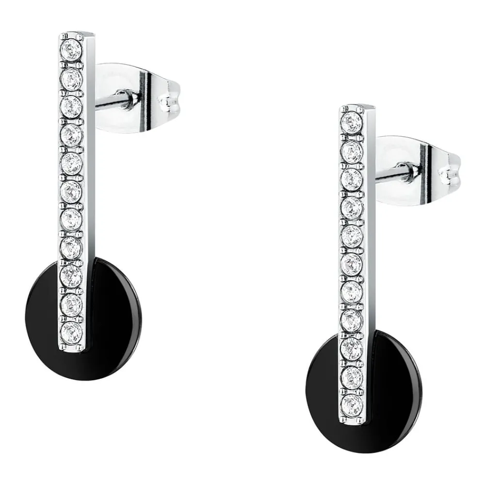 Orecchini|Orecchini In Acciaio<Trussardi ORECCHINI T-ROUND - TJAYF13