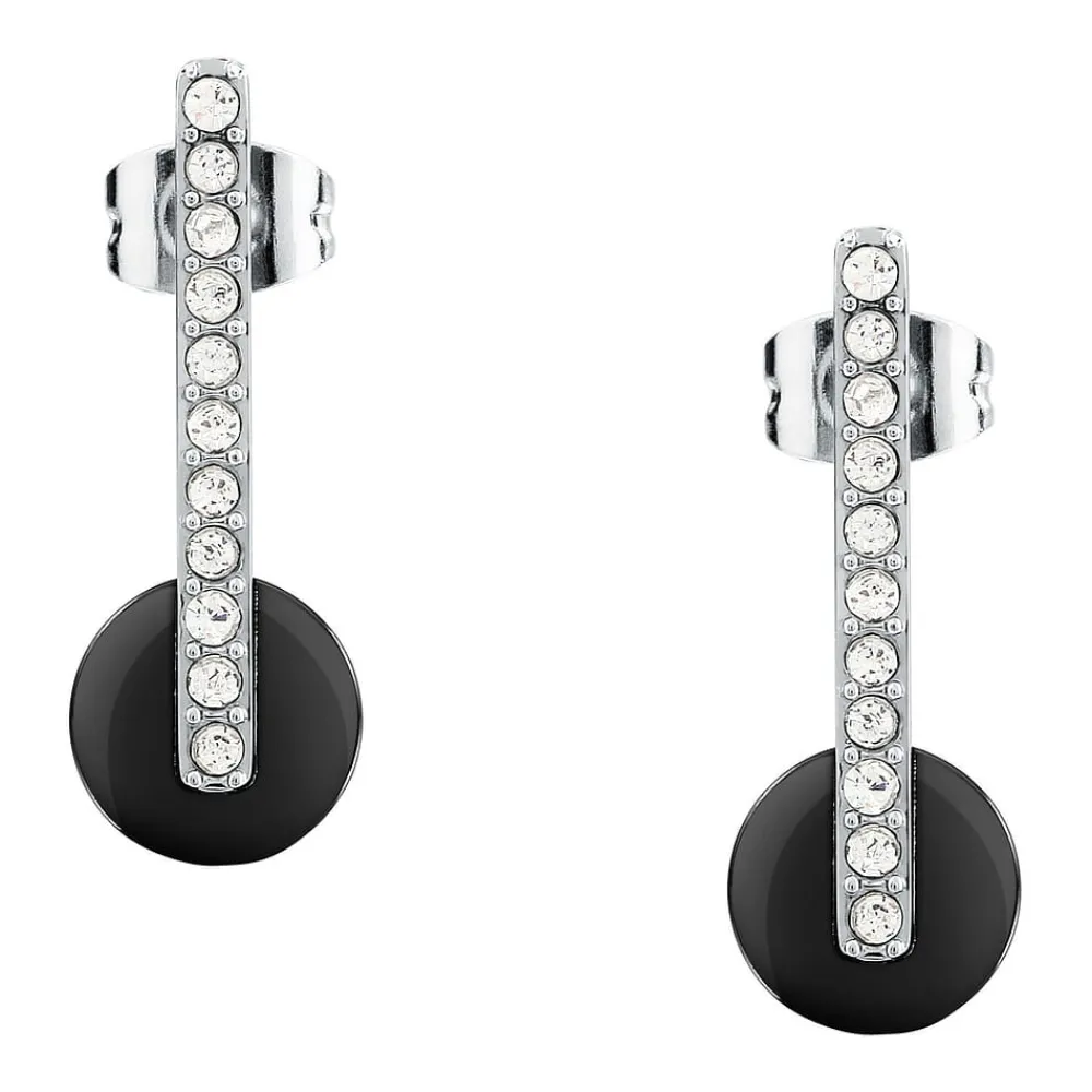 Orecchini|Orecchini In Acciaio<Trussardi ORECCHINI T-ROUND - TJAYF13