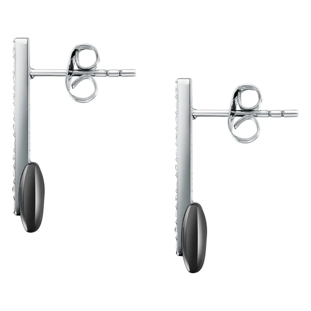 Orecchini|Orecchini In Acciaio<Trussardi ORECCHINI T-ROUND - TJAYF13