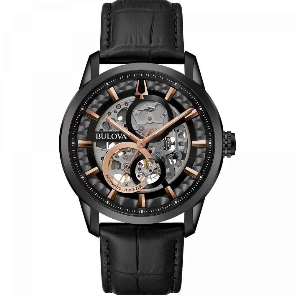 Scopri Tutti Gli Orologi|Orologi Uomo<Bulova OROLOGIO SUTTON AUTOM - BU.98A283