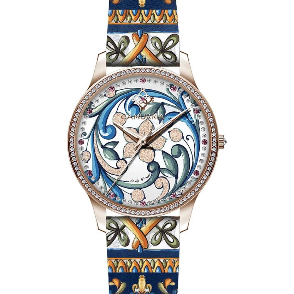 Just Time|Orologi Donna<Camurrìa OROLOGIO CAMURRÌA A MAIOLICA - CJ.CW07RT1