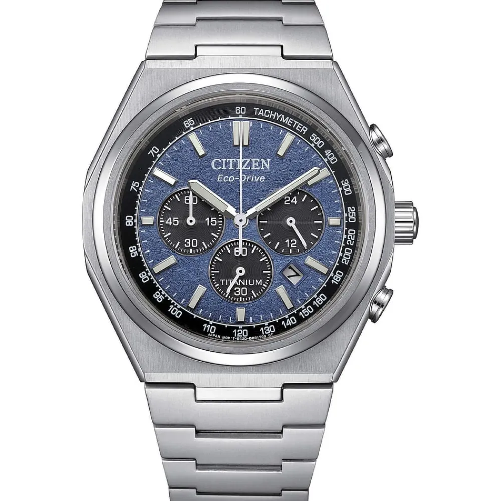Scopri Tutti Gli Orologi|Orologi Uomo<Citizen OROLOGIO CRONO SUPER TITANIO - CZ.CA4610-85L