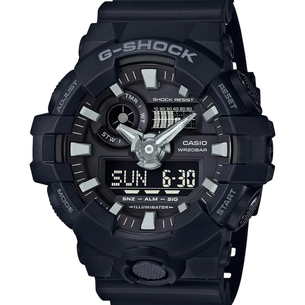 Scopri Tutti Gli Orologi|Orologi Donna<G-Shock Orologio SHOCK-RESISTANT - GA-700-1BER