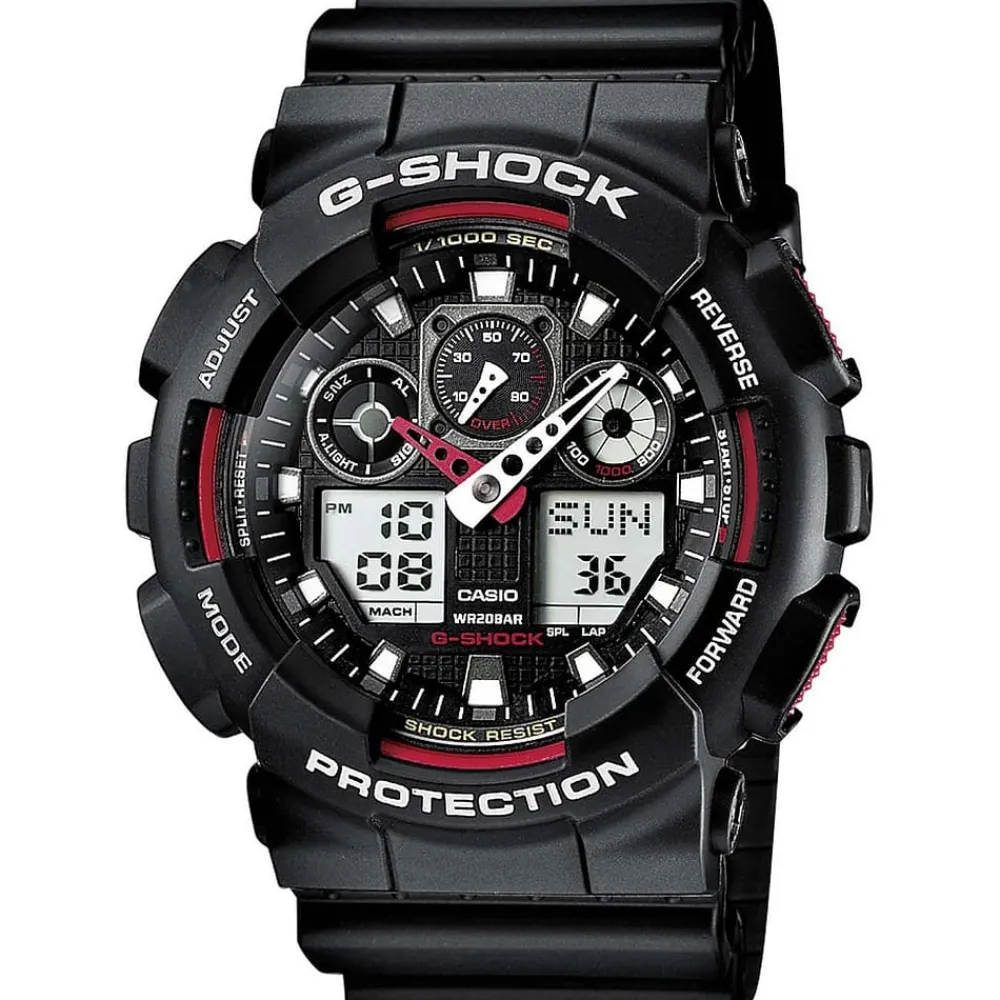Scopri Tutti Gli Orologi|Multifunzione<G-Shock Orologio SHOCK-RESISTANT - GA-100-1A4ER