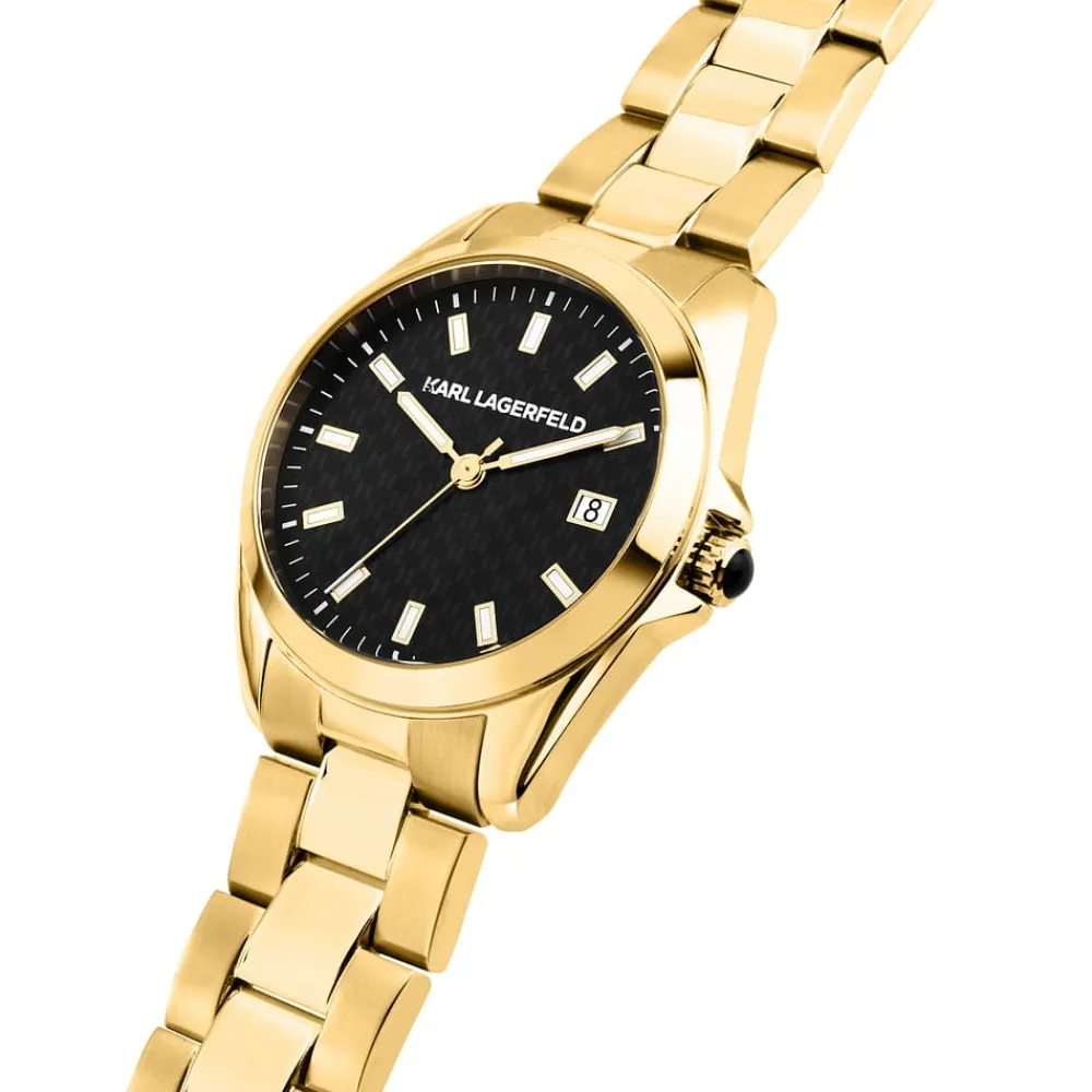 Orologi Donna|Tempo E Data<Karl Lagerfeld OROLOGIO ROUND ESSENTIALS - R0553101506