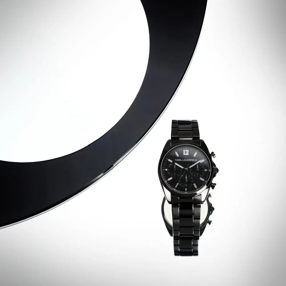 Orologi Donna|Tempo E Data<Karl Lagerfeld OROLOGIO ROUND ESSENTIALS - R0553101501