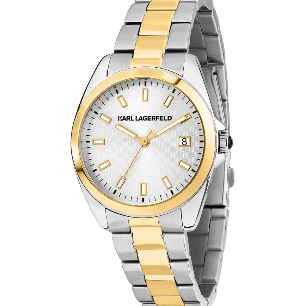 Orologi Donna|Tempo E Data<Karl Lagerfeld OROLOGIO ROUND ESSENTIALS - R0553101507