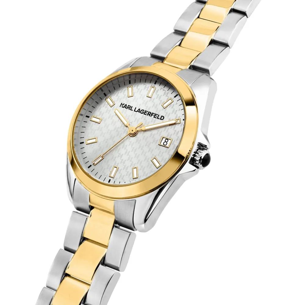 Orologi Donna|Tempo E Data<Karl Lagerfeld OROLOGIO ROUND ESSENTIALS - R0553101507