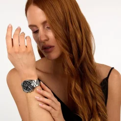 Orologi Donna|Tempo E Data<Karl Lagerfeld OROLOGIO ROUND ESSENTIALS - R0553101504