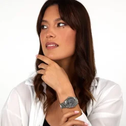 Orologi Donna|Tempo E Data<Karl Lagerfeld OROLOGIO ROUND ESSENTIALS - R0553101515