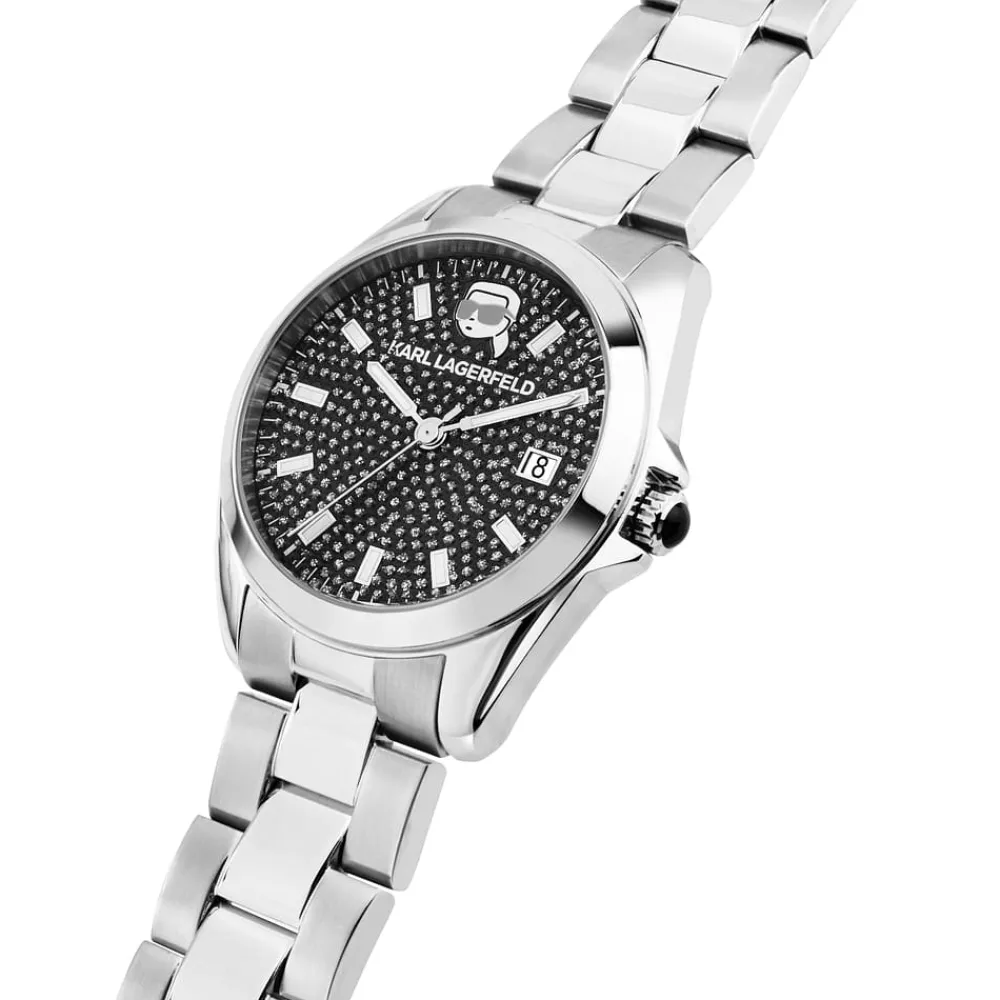 Orologi Donna|Tempo E Data<Karl Lagerfeld OROLOGIO ROUND ESSENTIALS - R0553101515