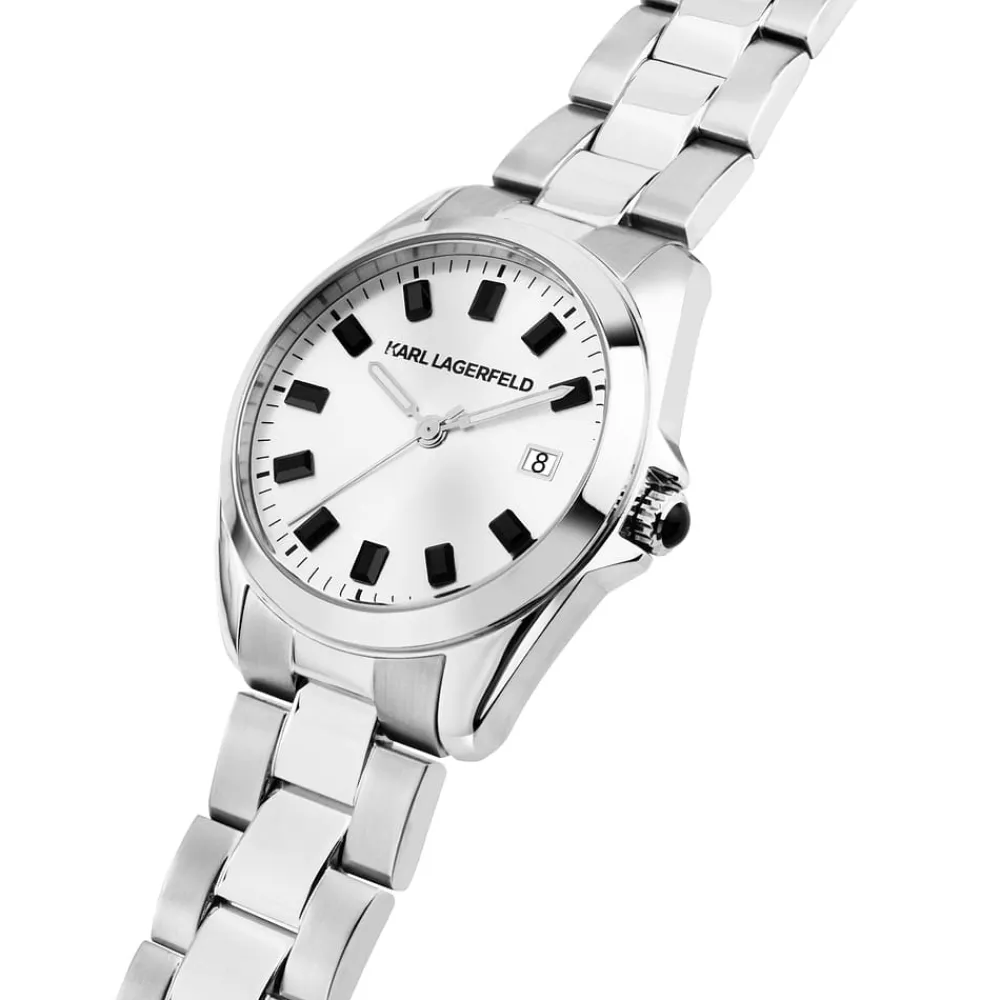 Orologi Donna|Tempo E Data<Karl Lagerfeld OROLOGIO ROUND ESSENTIALS - R0553101514