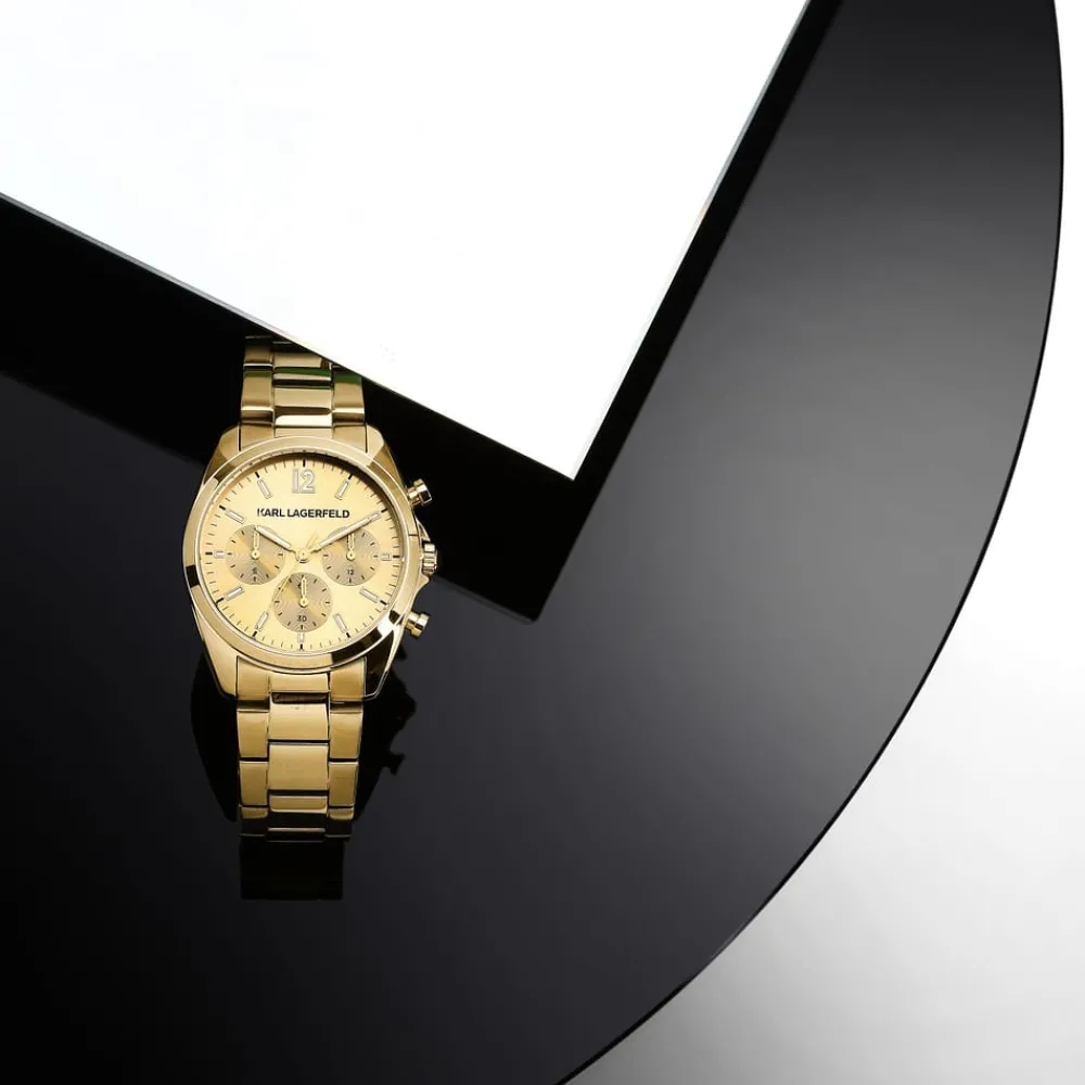 Orologi Donna|Tempo E Data<Karl Lagerfeld OROLOGIO ROUND ESSENTIALS - R0553101502