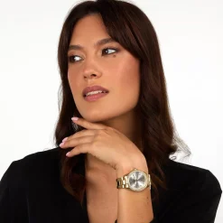 Orologi Donna|Tempo E Data<Karl Lagerfeld OROLOGIO ROUND ESSENTIALS - R0553101505