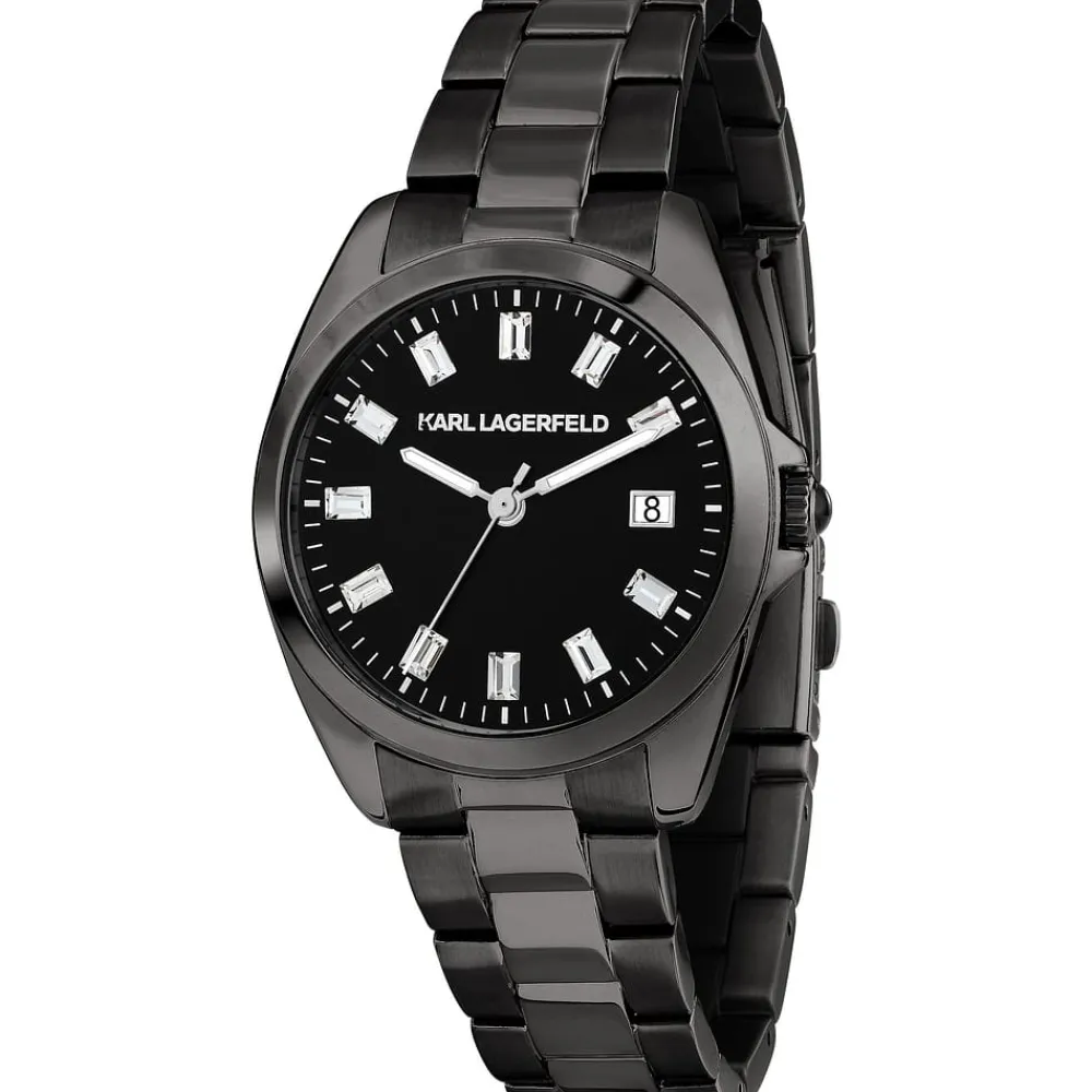 Orologi Donna|Tempo E Data<Karl Lagerfeld OROLOGIO ROUND ESSENTIALS - R0553101513