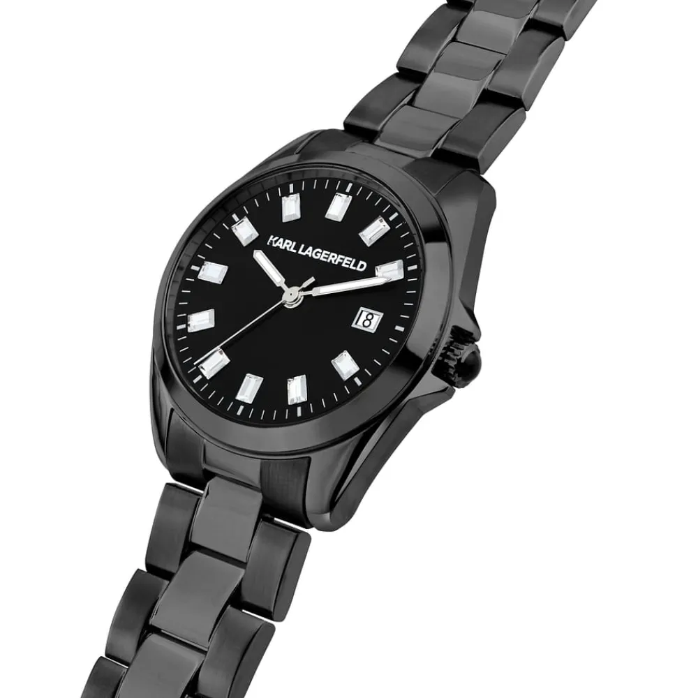 Orologi Donna|Tempo E Data<Karl Lagerfeld OROLOGIO ROUND ESSENTIALS - R0553101513