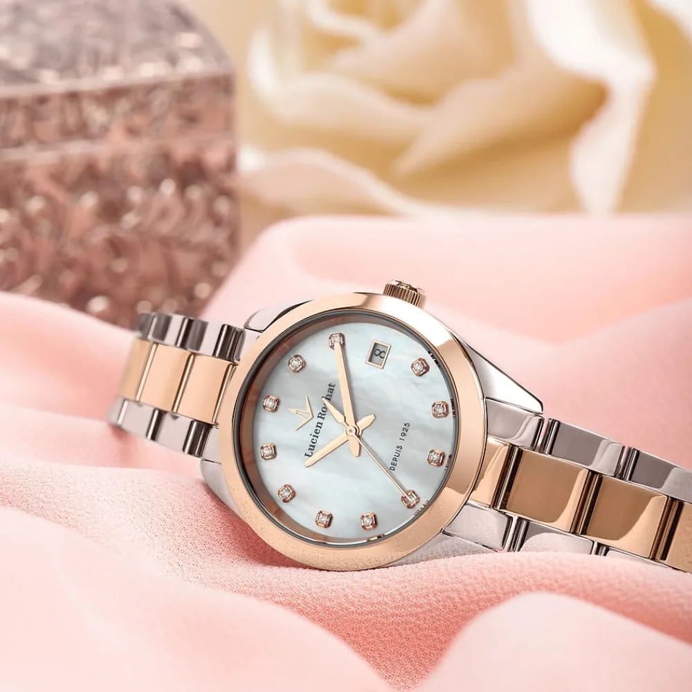 Tempo E Data<Lucien rochat OROLOGIO MADAME - R0453114517