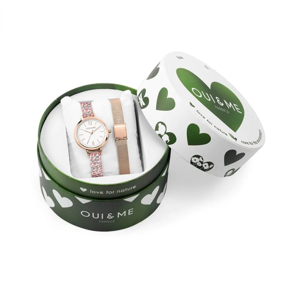 Just Time<Oui&me OROLOGIO FLEURETTE - ME010310