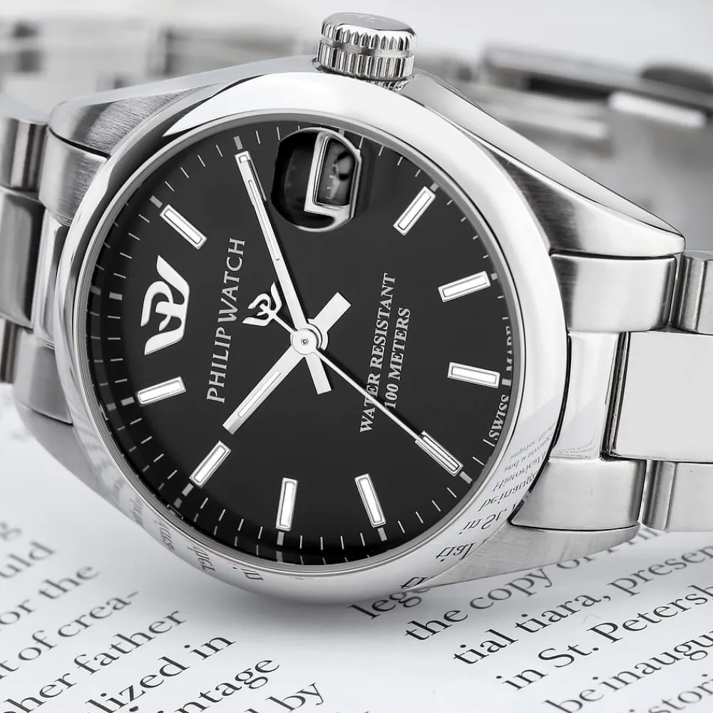 Tempo E Data<Philip Watch OROLOGIO CARIBE - R8253597623
