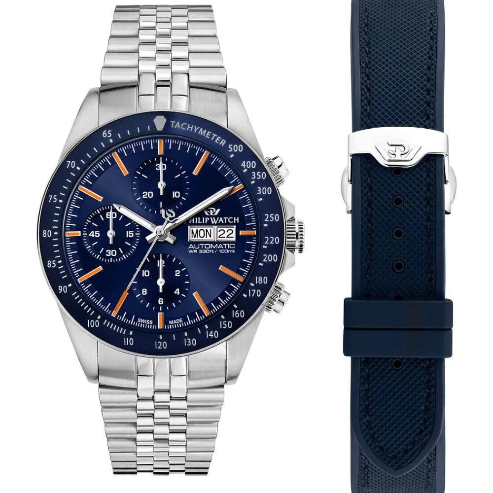 Automatico|Cronografo<Philip Watch OROLOGIO CARIBE SPORT - R8243607027