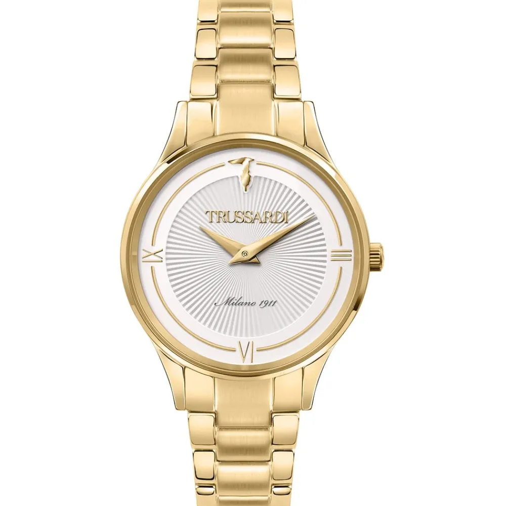 Just Time<Trussardi OROLOGIO GOLD EDITION - R2453149503